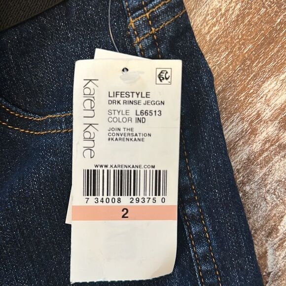 NWT Karen Kane Vintage Jeggings size 2 - Picture 3 of 7